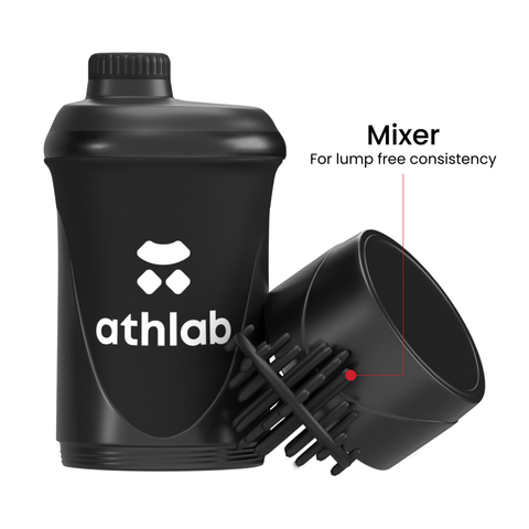 Athlab Single Cup Shaker Bottle - 500ml, Food Grade, BPA Free